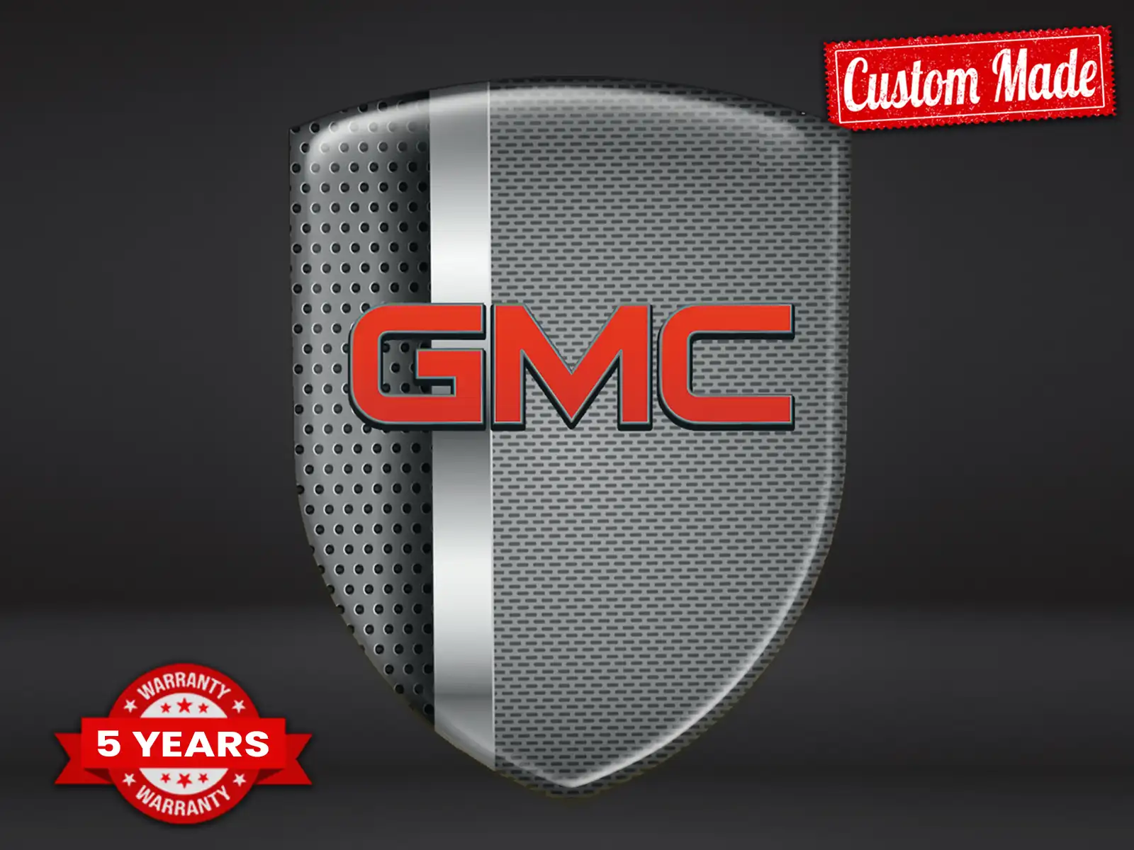 GMC Firmenlogosticker Limitiert Minimal Hochwertig